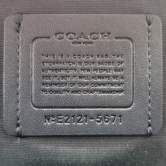 Coach Monogram Court Backpack in Signature Canvas - Picture 12 of 12